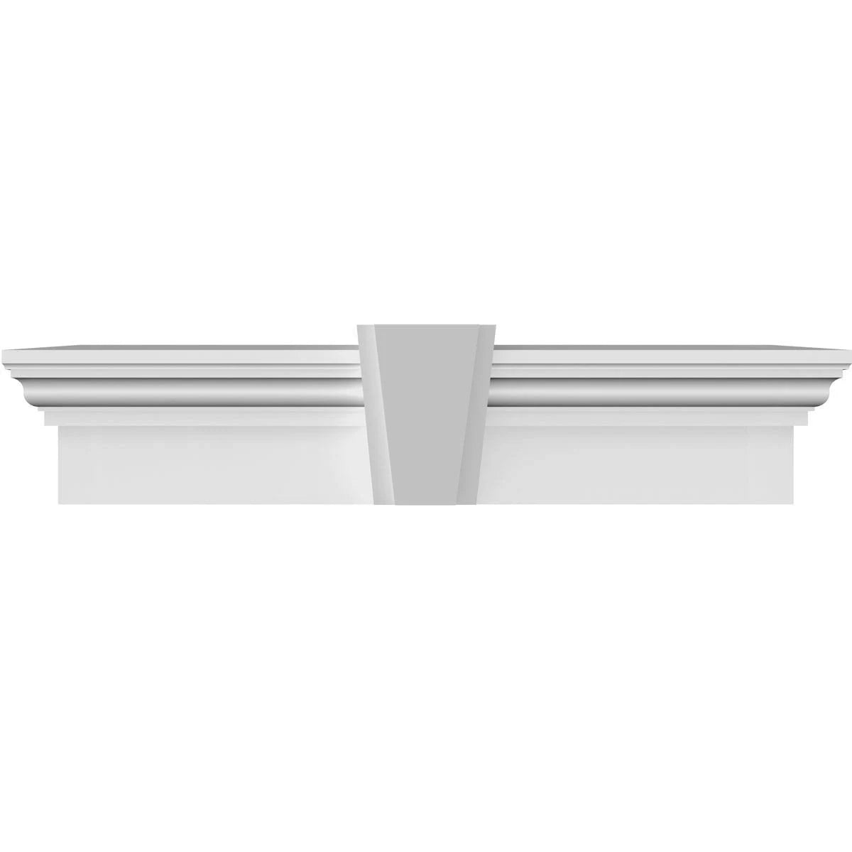 Traditional Crosshead with Deco Keystone T9392
