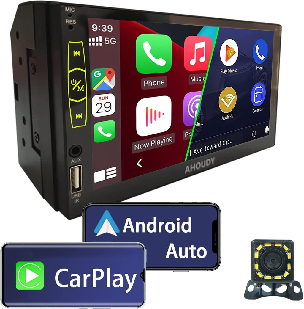 7inch Double Din Car Stereo with Bluetooth W16077