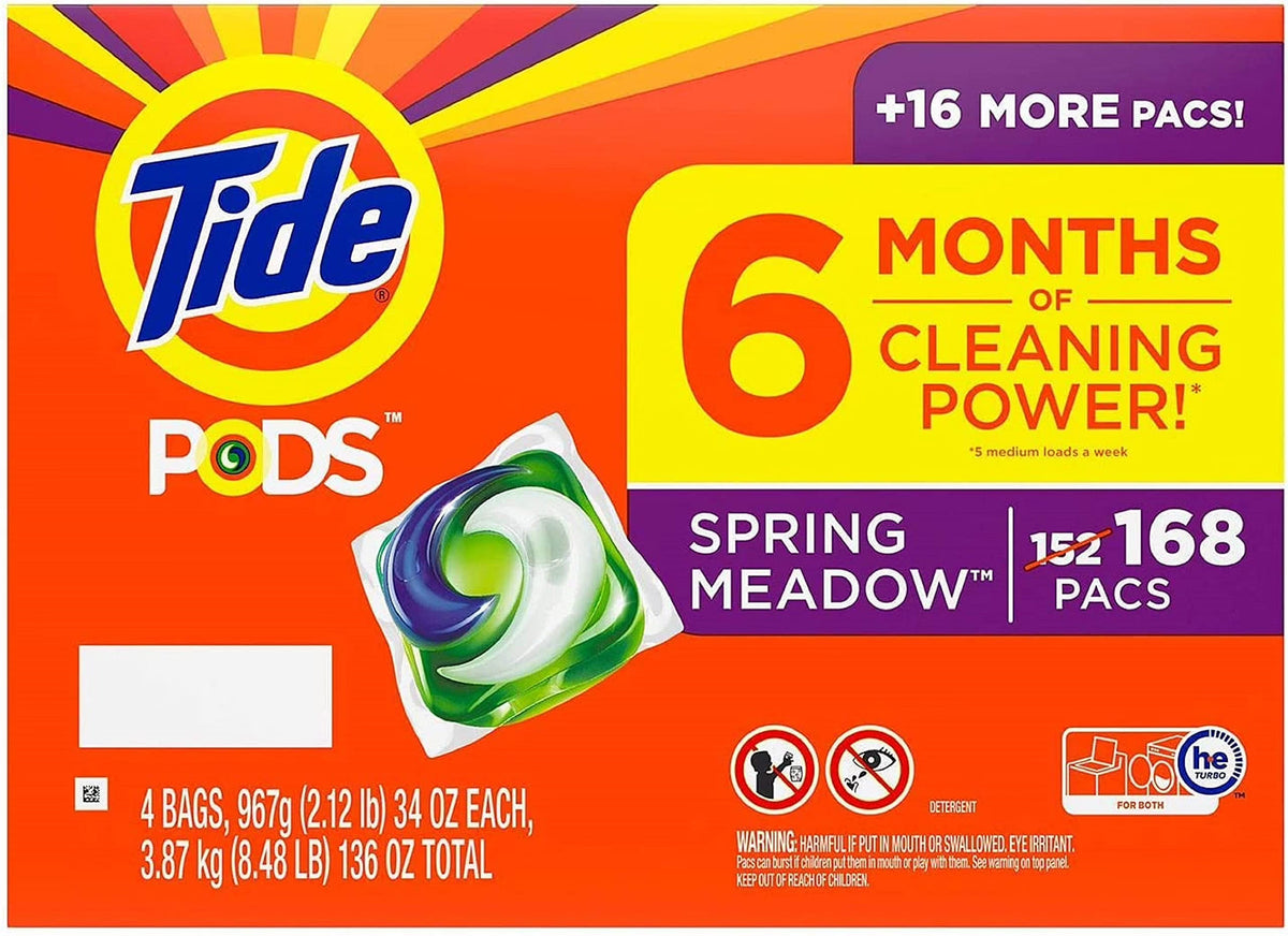 42 Count Laundry Detergent Pacs L955