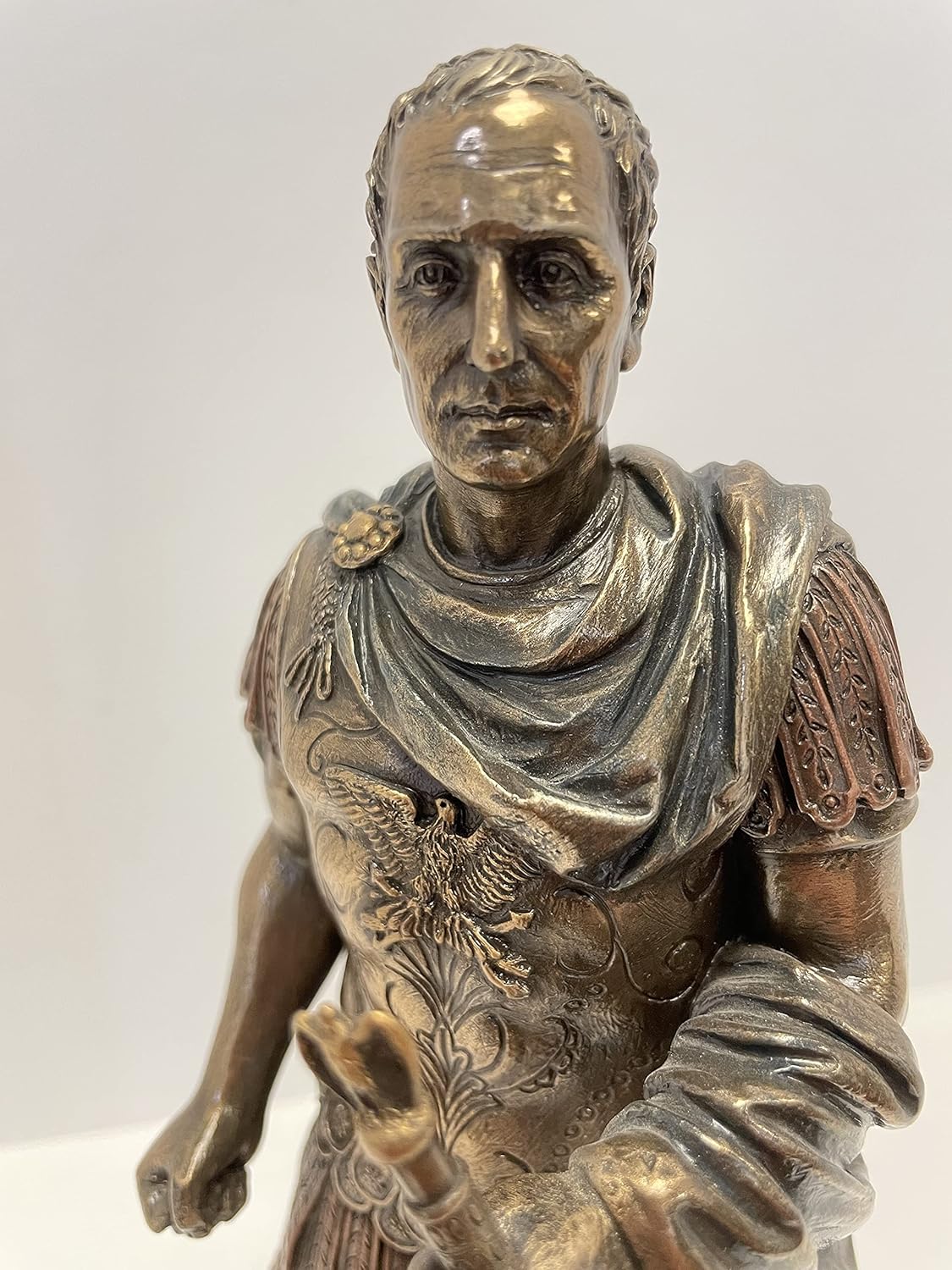 Bronze Finish Roman Military Uniform Statue H124