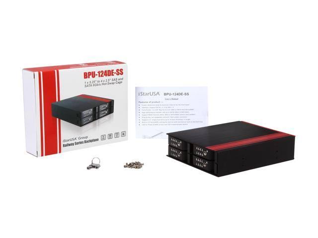 5.25x22 to 4x2.5x22 SAS/SATA 6Gb/s M14216