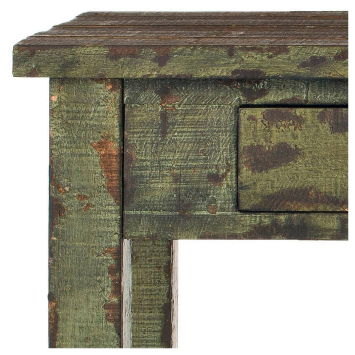 Antique Green Console C602