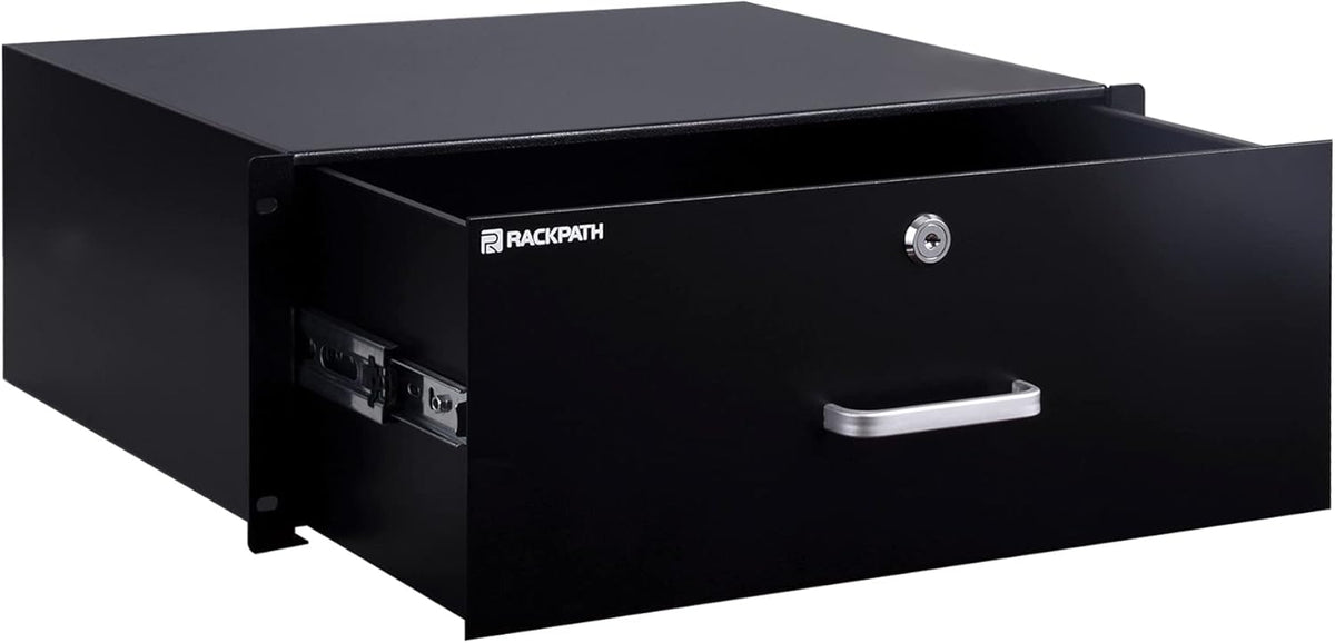 4U Rack Mount Drawer with Lock and Key Pack of 2 A295149