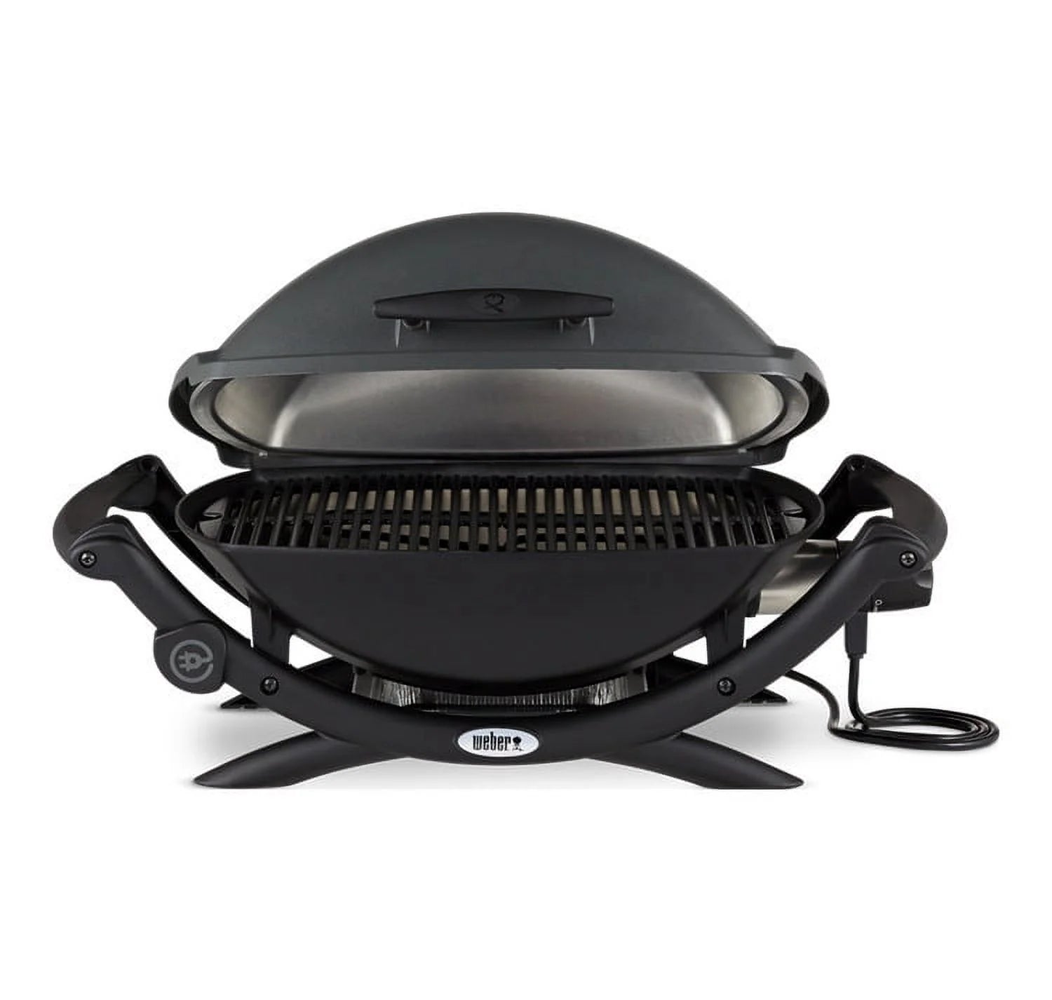 Black Electric Grill with Grill Cover and Cart Bundle F8844