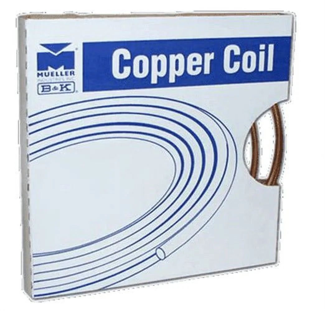 5/8 in x 10 ft Copper Refrigeration Coil Tubing Z56429