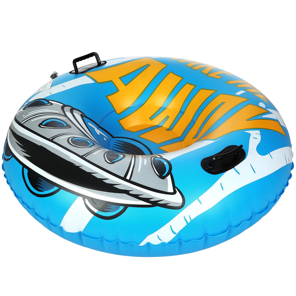 47 Inch Inflatable Snow Tube Sled U5432