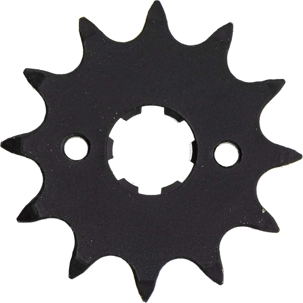Drive Sprocket Chain Combo Front 12 Rear 42 Tooth 520NZ Standard 88 Links Pack of 2 P496