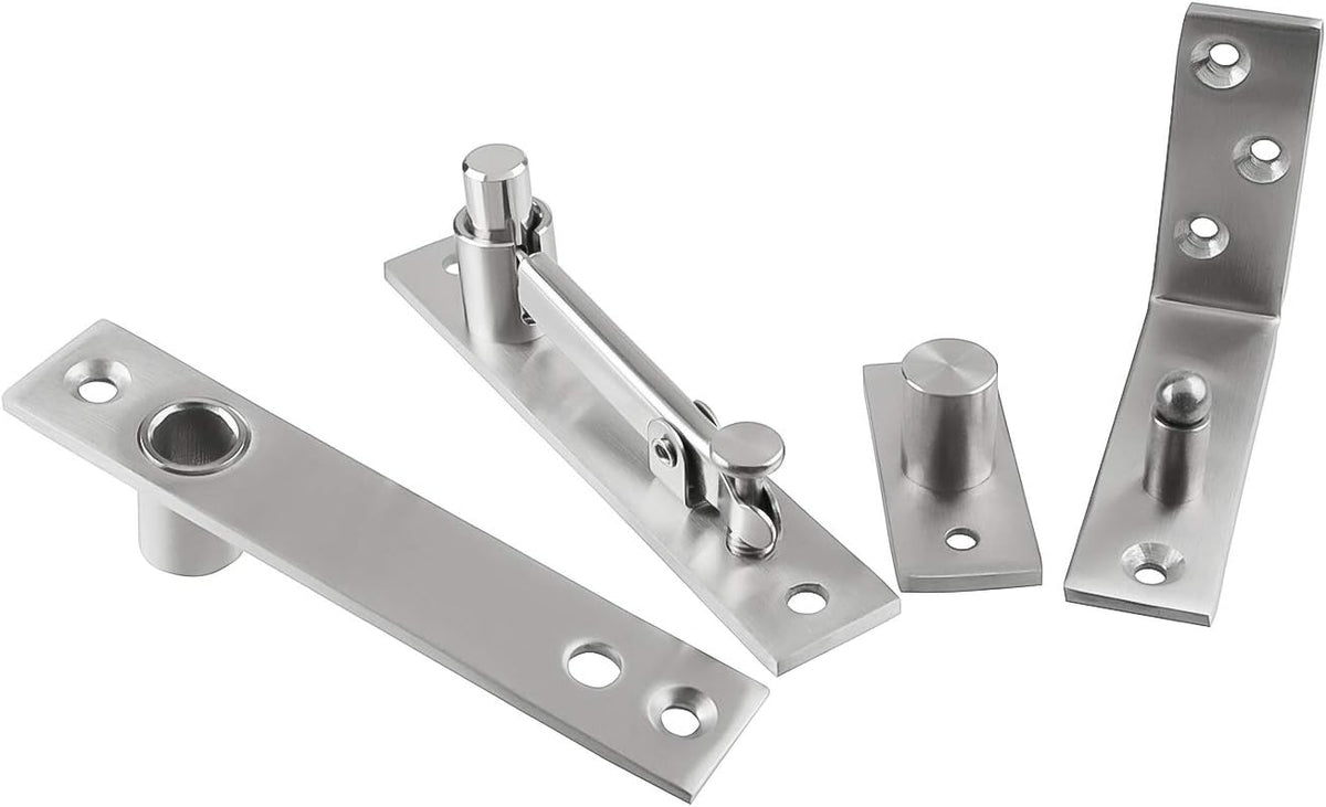 360 Degree Rotating Stainless Steel Pivot Hinge, 20.5cm Long, Pack of 2 L7114
