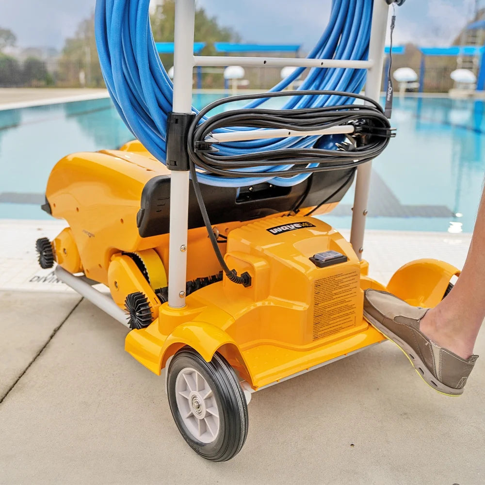 Commercial Robotic Pool Cleaner with Caddy A303661