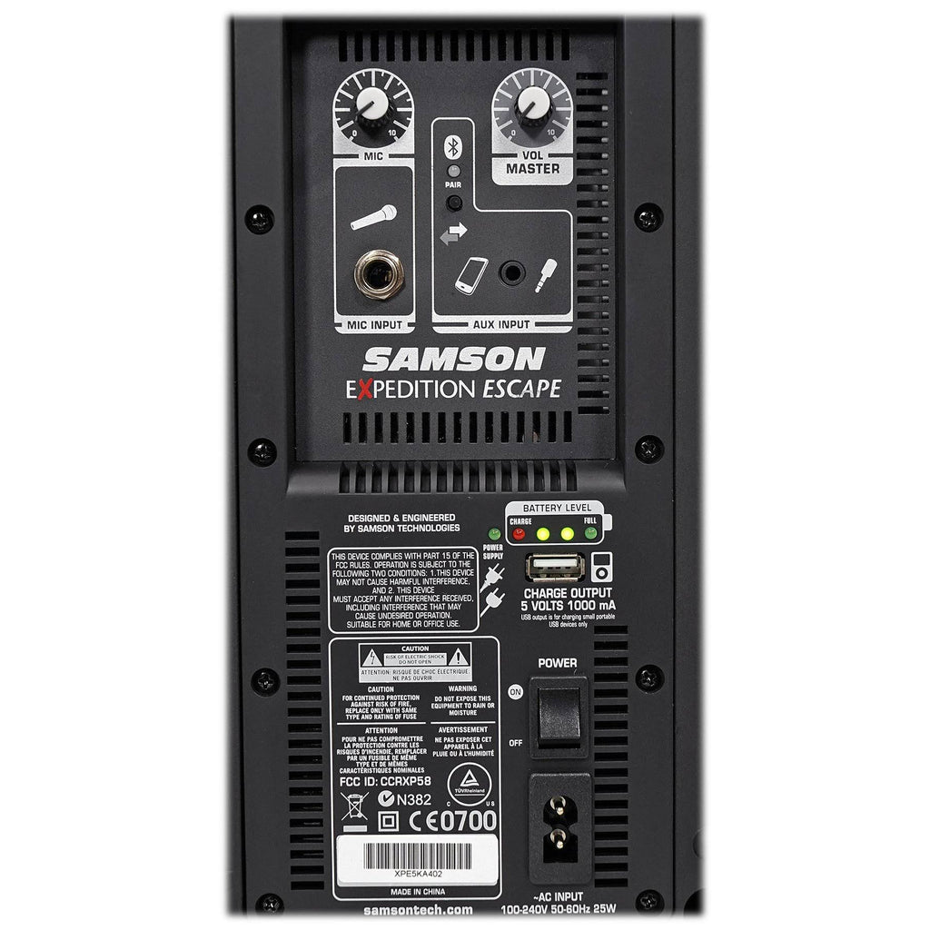Portable Bluetooth Speaker System - Black D1216