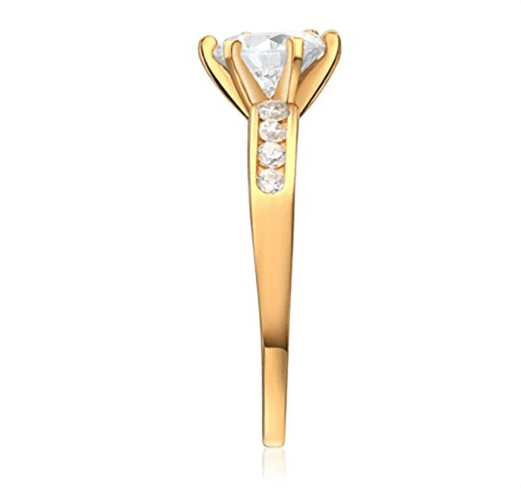 14K Yellow Gold Engagement Ring Set C426408