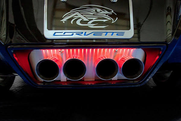 Plain Brushed Exhaust Filler Panel Q8321