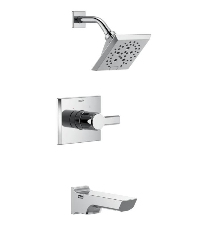Matte Black Tub and Shower Trim F64213