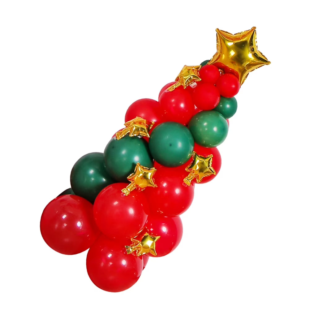 Christmas Tree Candy Canes Aluminum Film Balloons K911