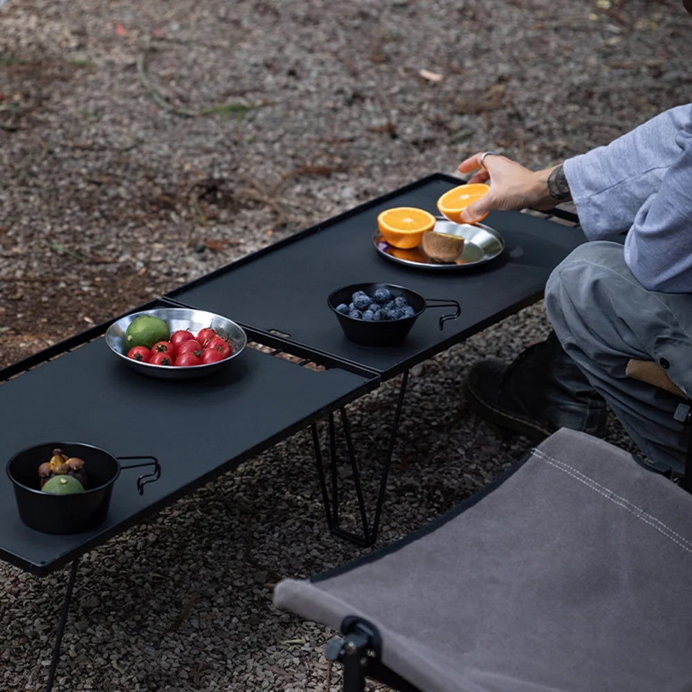 Stainless Steel Plates and Bowls Set A51534