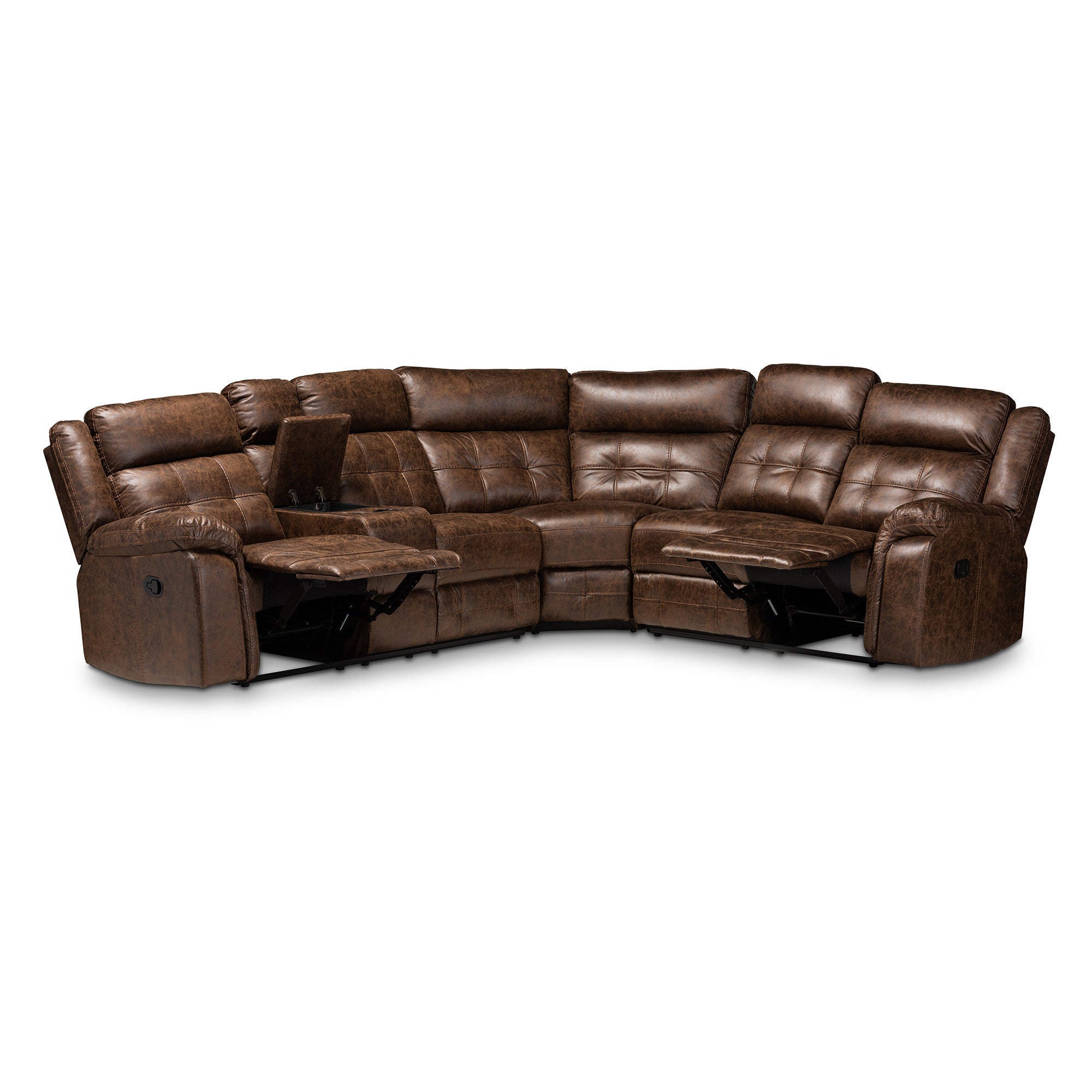 6-Piece Sectional Recliner Sofa H59045