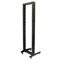 42U 2-Post Open Frame Server Rack with Casters C4023