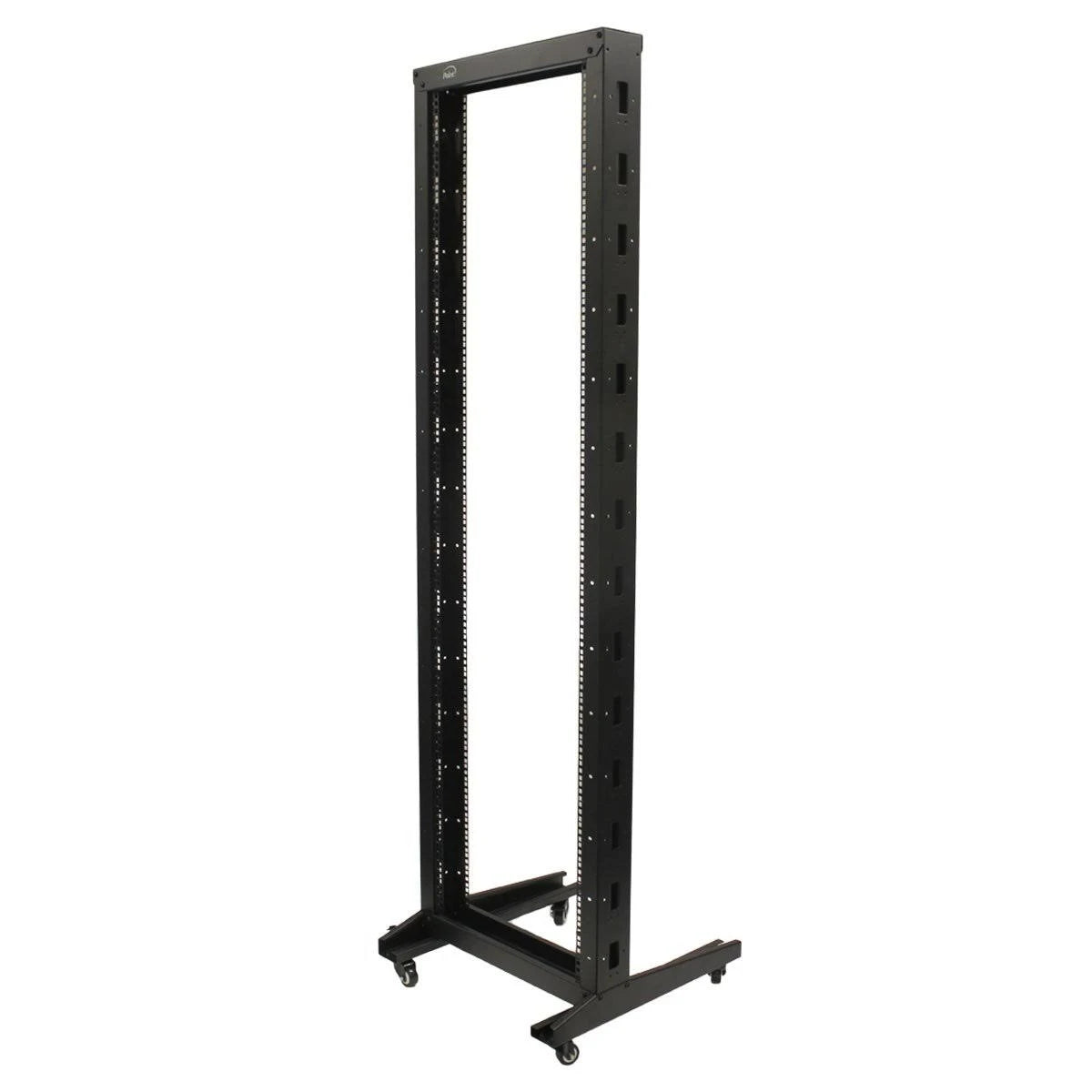 42U 2-Post Open Frame Server Rack with Casters C4023