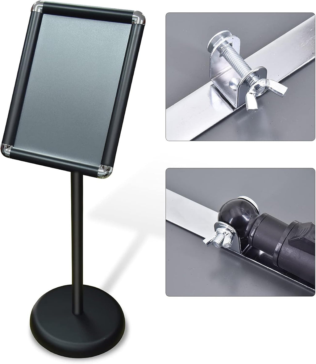 Adjustable Poster Sign Holder, 8.5 x 11 Inches, Pack of 2 C624