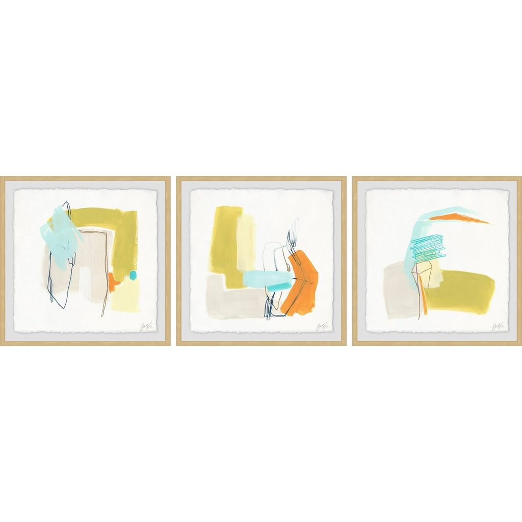 24 inch x 72 inch Triptych H3050