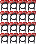 Black 10' Female to Male XLR Mic Cable B540199