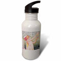 Vintage French Wine Advertising Poster Sports Water Bottle G3751