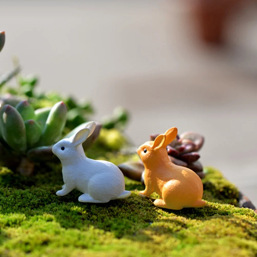 Rabbit Miniature Landscape DIY Garden Decor Ornament C652167