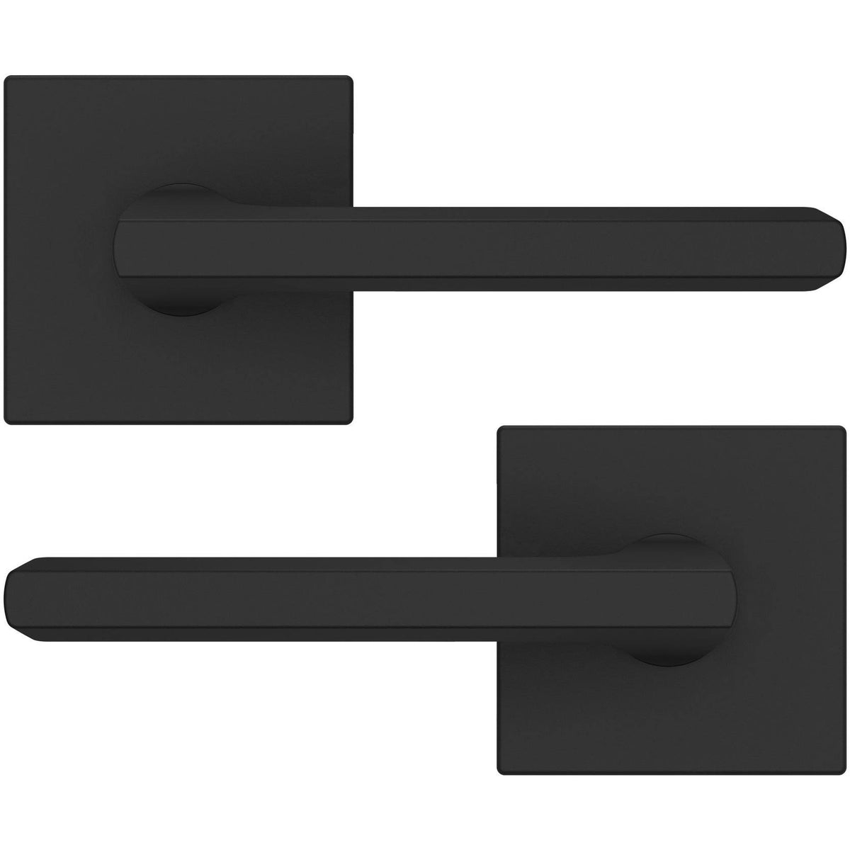 Satin Nickel Double Dummy Door Lever C867