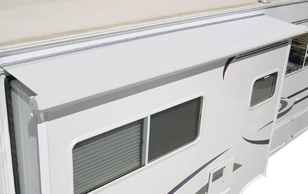 White Vinyl RV Slideout Topper Pack of 2 X930638