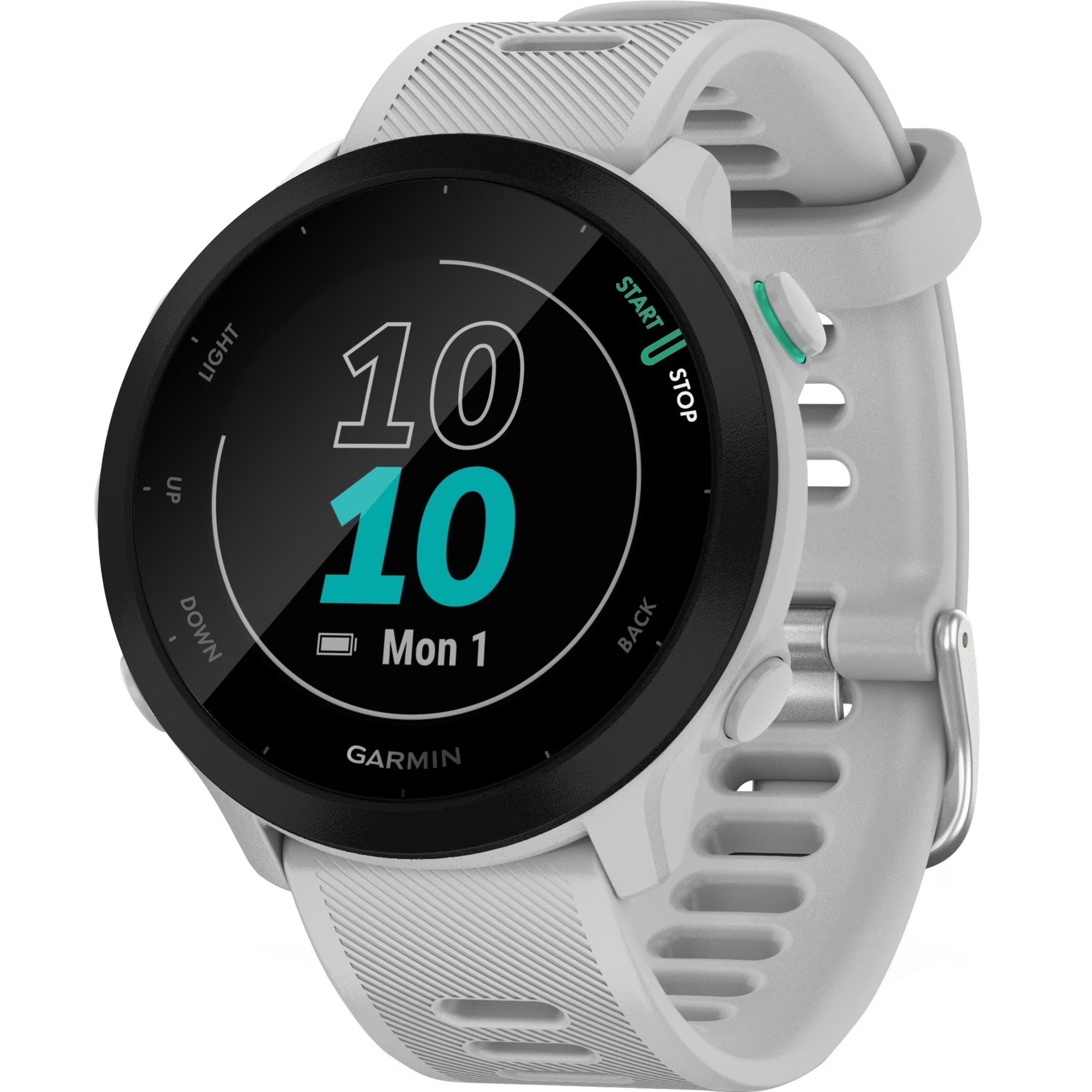 White GPS Running Watch B59153