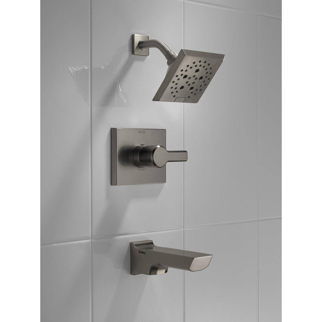 Matte Black Tub and Shower Trim F64213