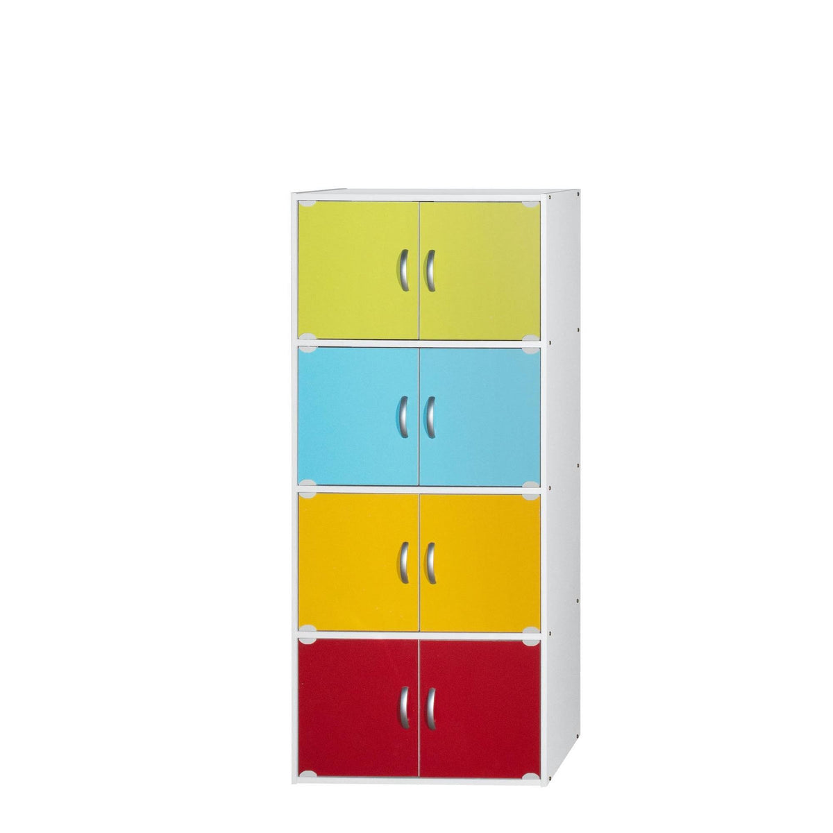 Rainbow 4-Shelf 8-Door Cabinet G1880