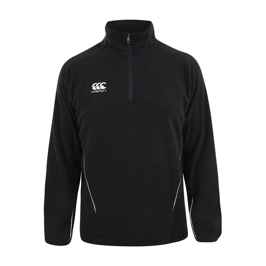Black Team Quarter Zip Training Top X93191