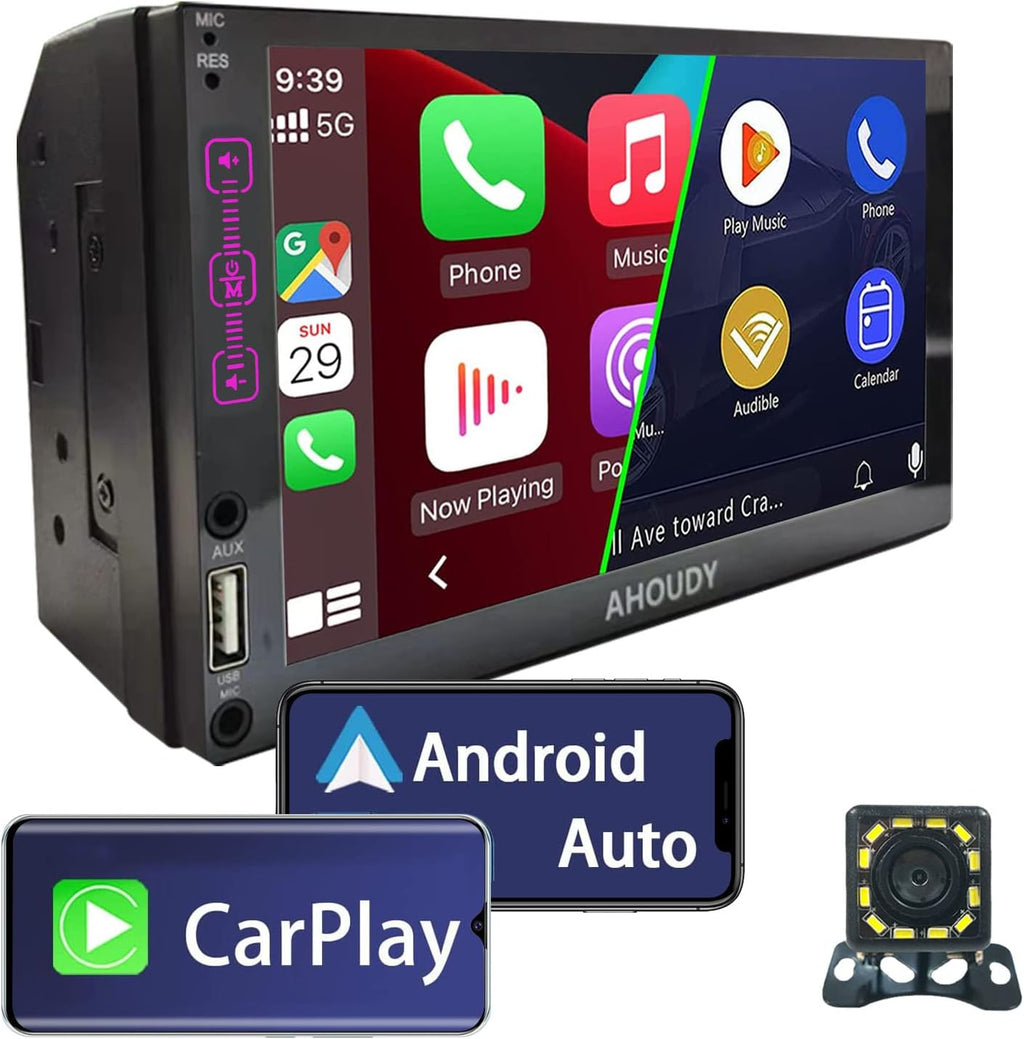 7inch Double Din Car Stereo with Bluetooth W16077
