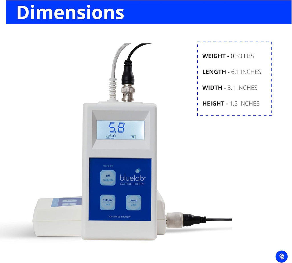 Combo Meter for pH, Temperature, Conductivity V8077