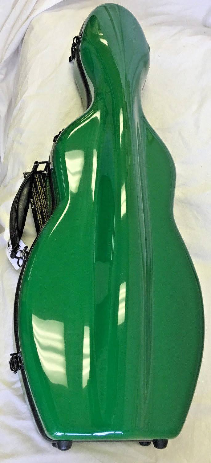 Fiberglass Violin Case Green N5541