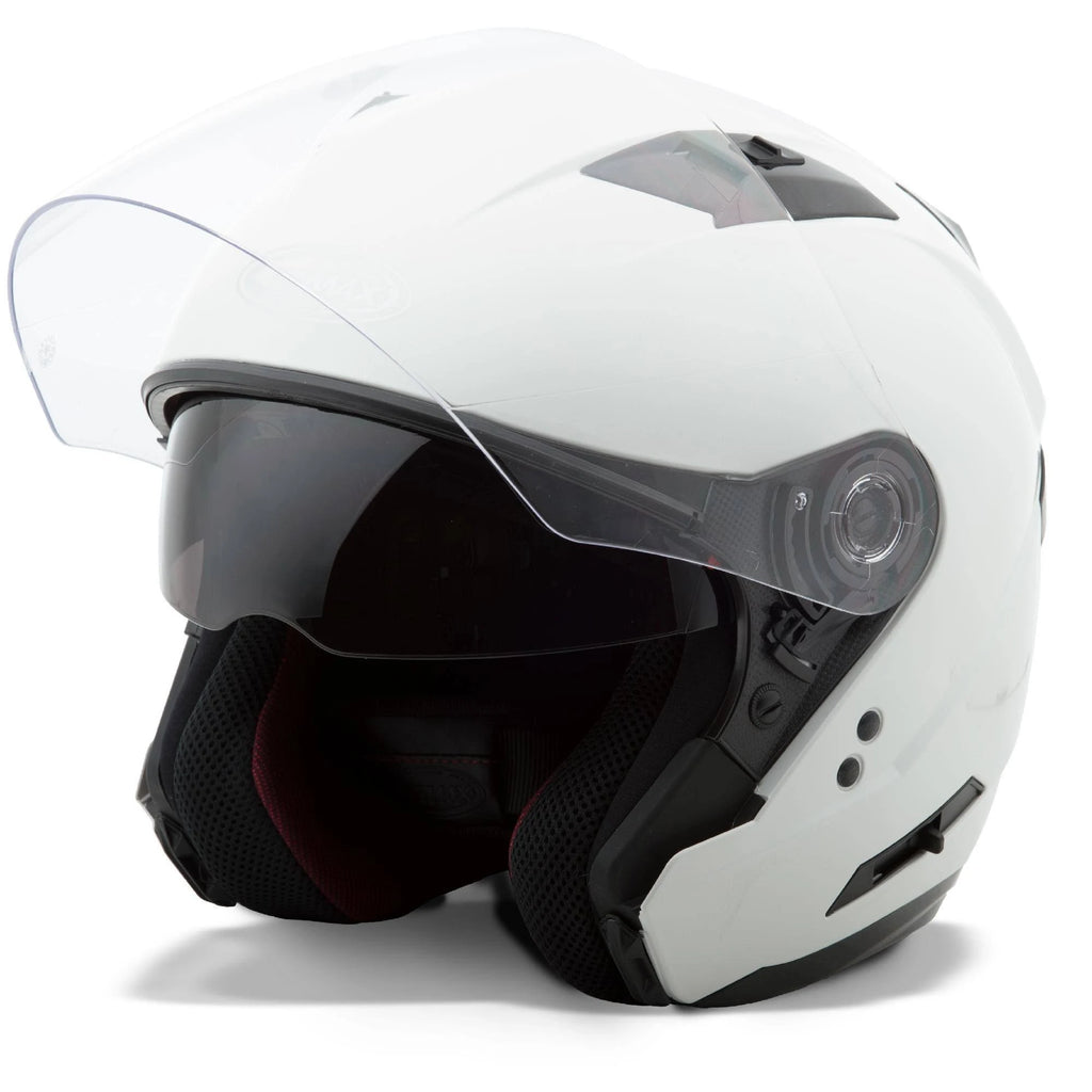 Open-Face Helmet Candy Red J796774