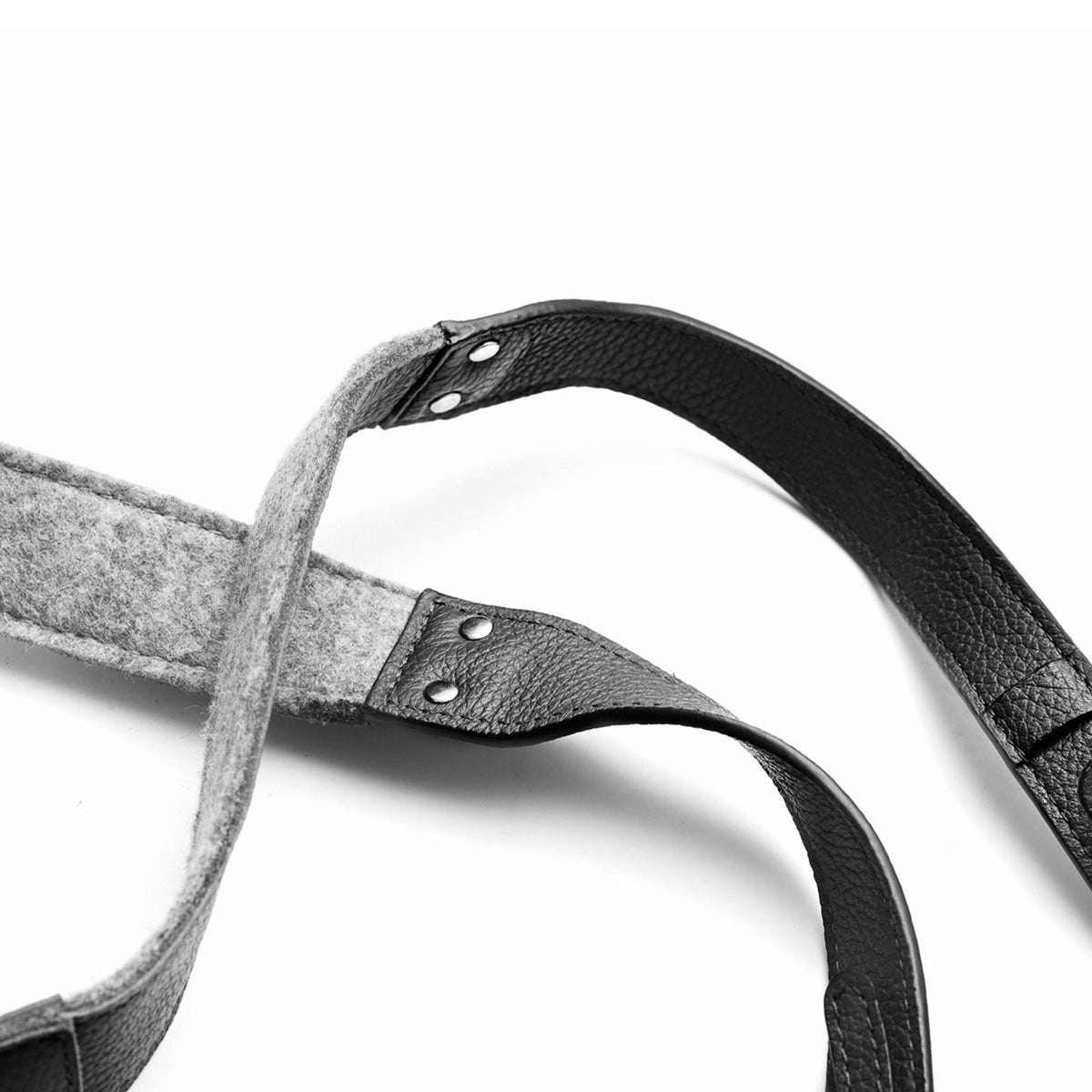 Black Leather Camera Strap I902