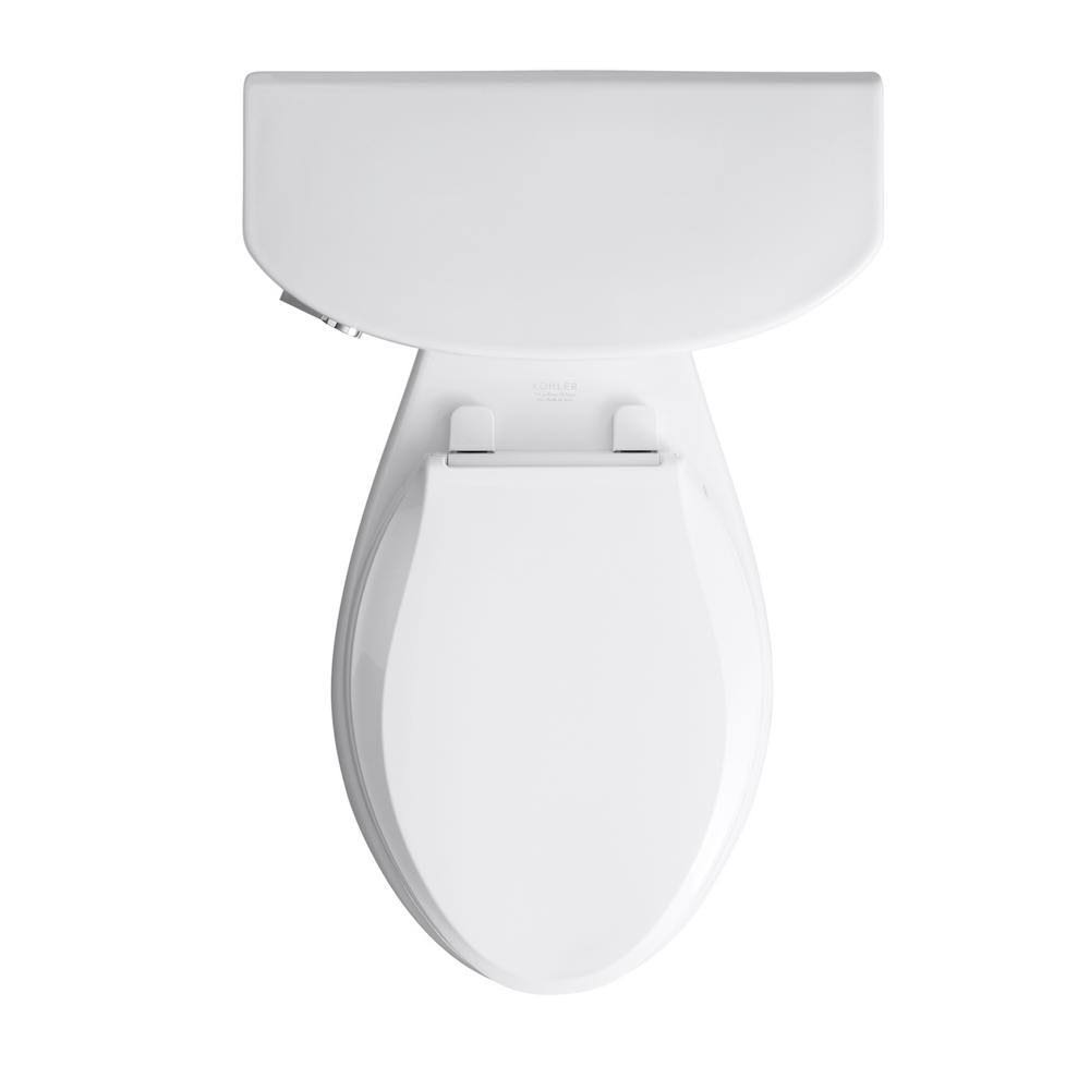 White 1.6 GPF Elongated Toilet K6305