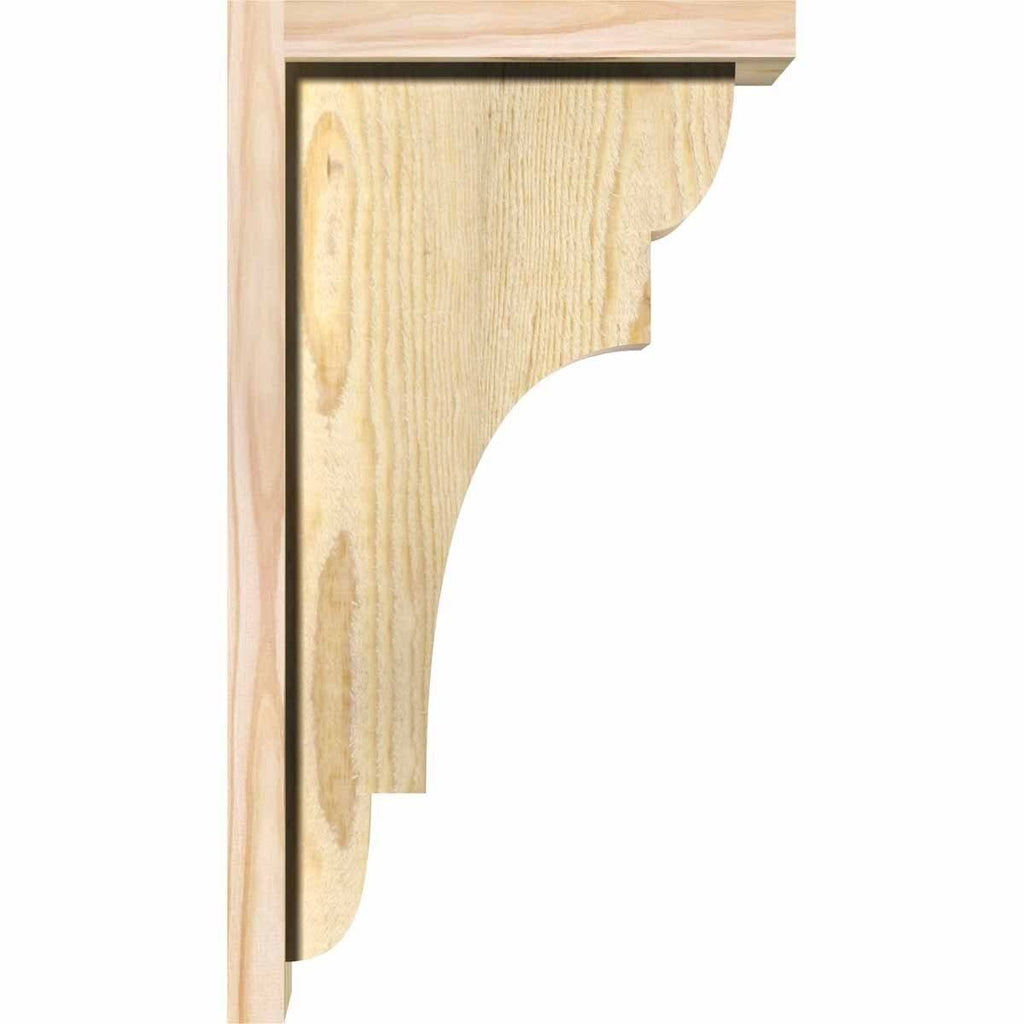 Douglas Fir Corbel with Backplate H979207