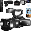4K 48MP 60FPS Touch Screen Camcorder with Microphone X69960