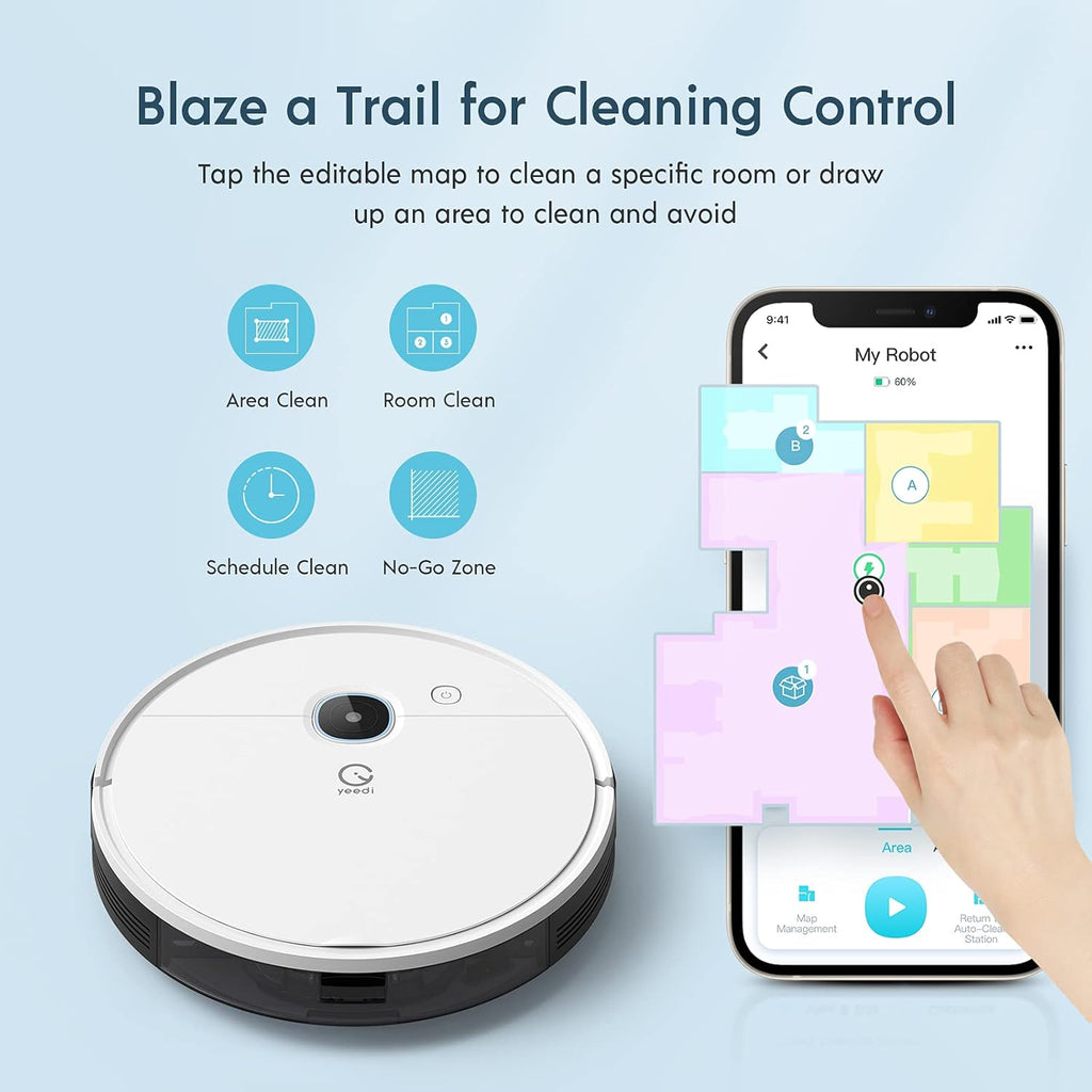 Robot Vacuum with 3000Pa Suction Power Z65520