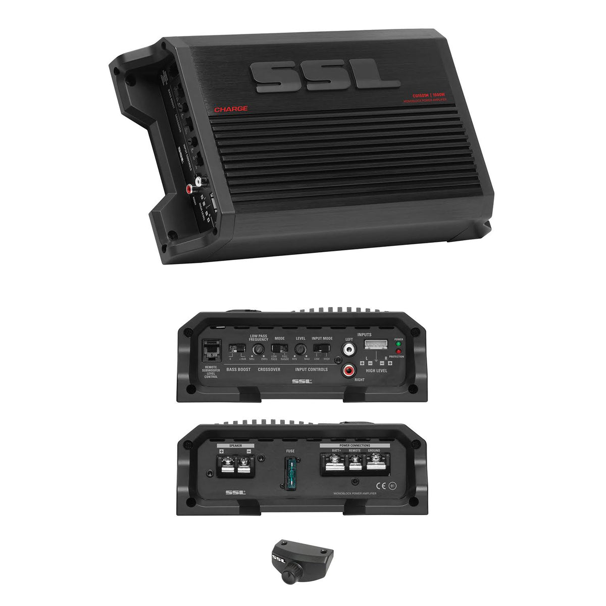 1500 Watt Monoblock Car Sub Amplifier B5918
