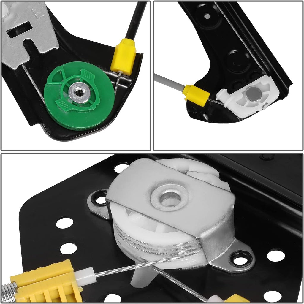 Rear Power Window Regulator Pack of 2 T511651
