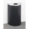 Satin Half Round Waste Receptacle M765175