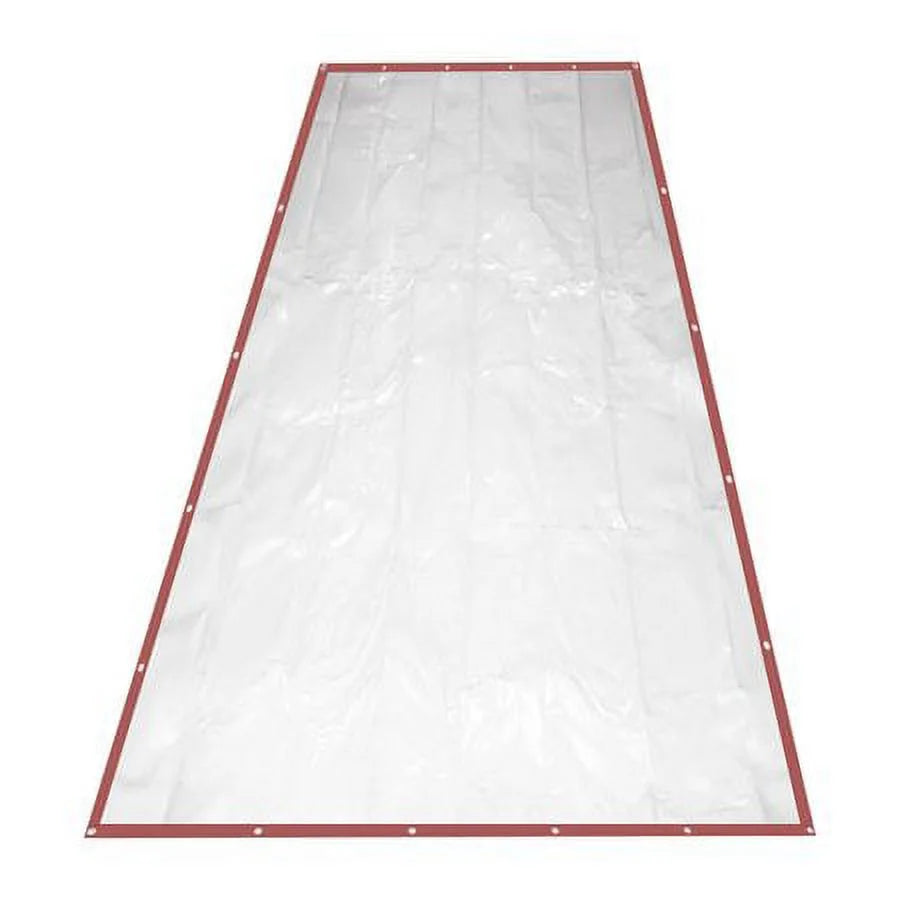 8x20FT Clear PVC Waterproof Canopy Tarp W5712