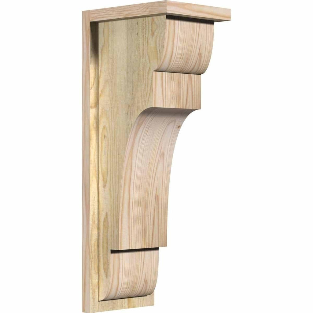 Douglas Fir Corbel with Backplate H979207