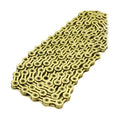 Yellow 116 Links Bicycle Chain I365