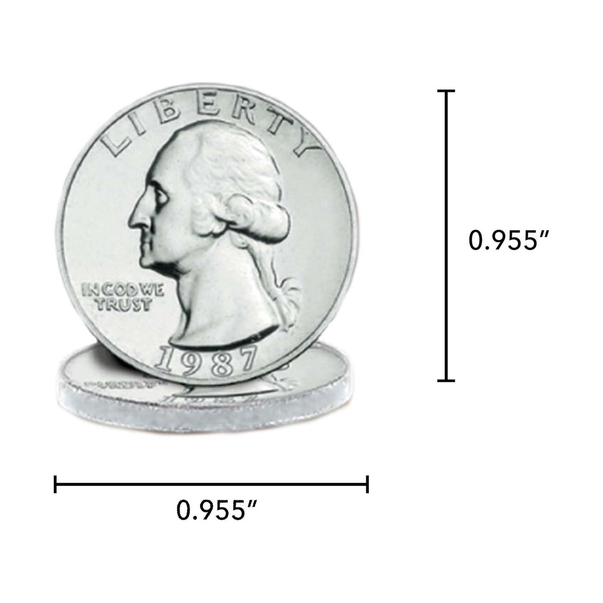 Two Headed Washington Quarter Collectible Coin P98669