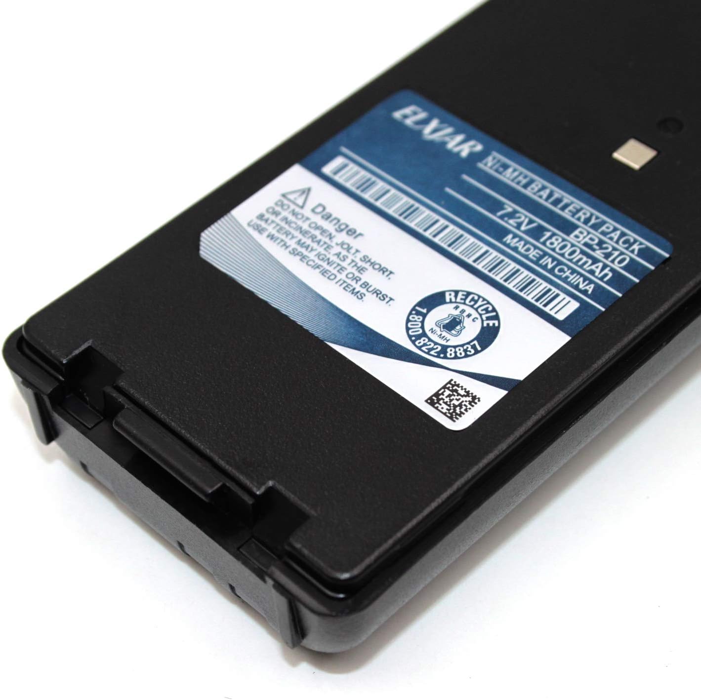 (2-Pack) 7.2V 1800mAh Ni-MH Replacement Battery for ICOM Radios A413751